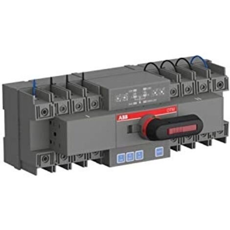 ABB OTM63 F4 C21D400 C COMMUTATEUR AUTOMATIQUE 63 A 4 PÔLES ENTRÉES TOP EN 1SCA151251R1001