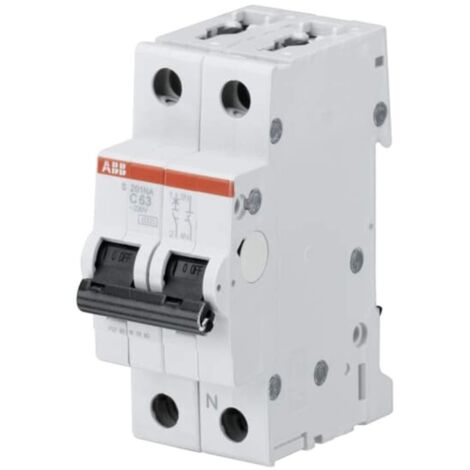 Abb S201 Na C40 Interrutt.Automatico 6Ka 1P+N, White