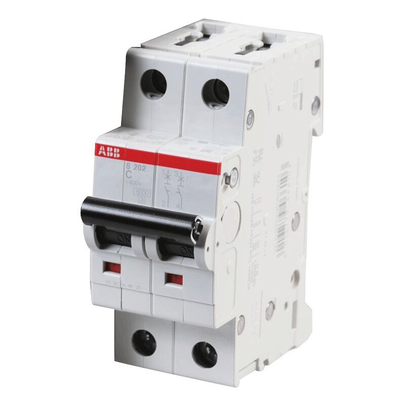Ls-Schalter 2P 10A 6KA C 2M S202 S465700 - Abb
