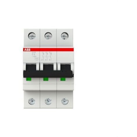 ABB S203-C6 COMPACT Sicherungsautomat 3P.C 6A SYSTEM PRO M-'1000179'