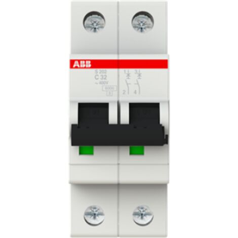 ABB S466202 - Magnetotermico ABB S202 2P C32 6kA System pro M Compact