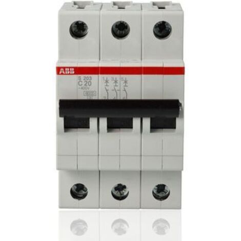 ABB S468107 - Magnetotermico ABB S203 3P C20 6kA System pro M Compact