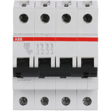 ABB S551106 - Interruttore magnetotermico 6KA 4P C50