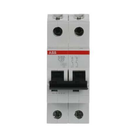 ABB S598491 - Interruttore Magnetotermico 2P C20 4500A