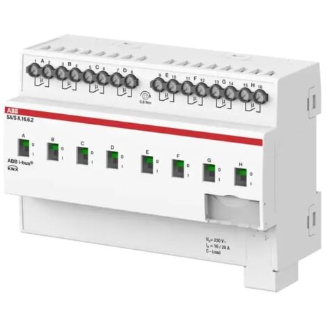 ABB SCHALTAKTOR,8F,16A,CL,EF SA/S8 (SA/S8.16.6.2)
