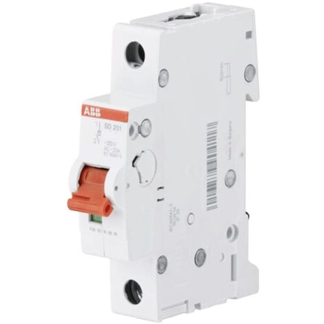 ABB SD201/16 1P 16A Interruptor de desconexión M990406