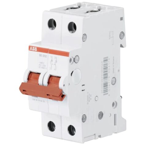 ABB SD202/16 2P 16A 2M interruptor de desconexión M990412