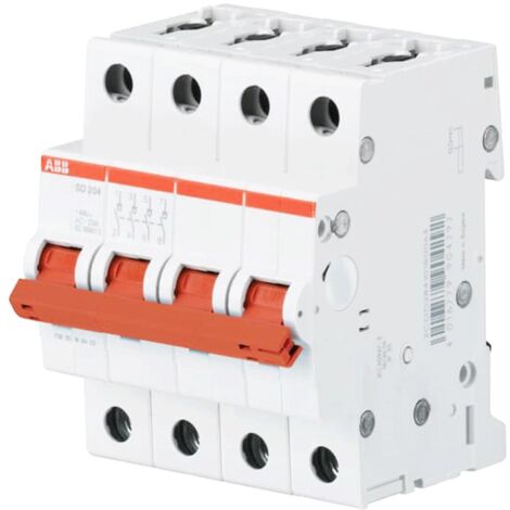 ABB SD204/40 4P 40A 4M interruptor de desconexión M990427