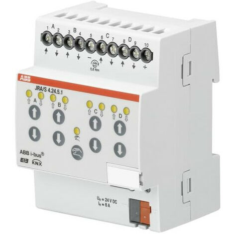 ABB STOTZ BEI ACTIONNEUR DE STORES RADIO, 4-FACH, 24 V, ÉTUDIÉ-S4.24.5.1 2736493 ABB STOTZ S&J 2CDG110128R0011
