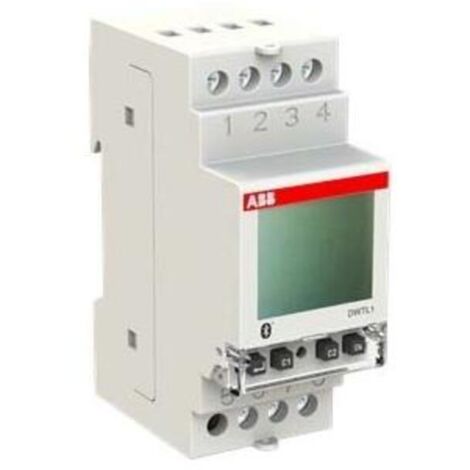 ABB Stotz-Kontakt digitale Wochenzeitschaltuhr DWTL1 1-Kanal Bluetooth per App m. DS
