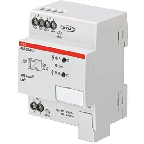 ABB Stotz S&J DALI-Gateway Premium blanc 2 canaux