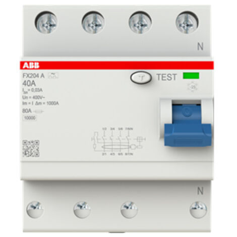ABB Stotz S&J FI-Schalter FX204 A-40/0.03