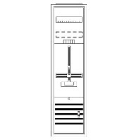 ABB Striebel & John DA17GA Komplettschrank, AP Dreipunkt, A17 1Z