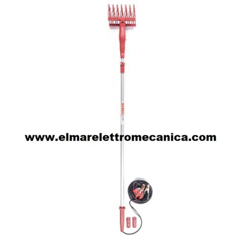 Abbacchiatore Olive elettrico a batteria 12 V Vulcan Olired asta telescopica 3m