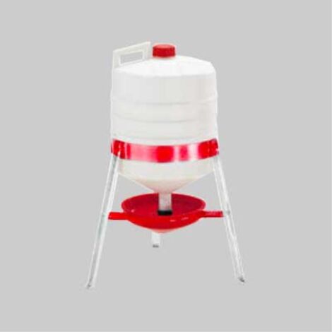 Abbeveratoio a sifone in plastica 28 lt -
