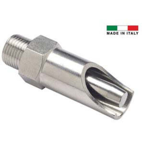 Abbeveratoio A Succhiotto Acciaio Inox - M 3/8" per suinetti