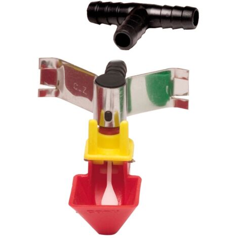 ABBEVERATOIO AUTOMATICO PER PULCINI applicabile alle gabbie