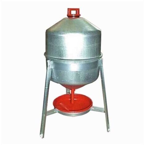 CONTROFRATELLI Abbeveratoio Avicoli Su Tripode Zincato New Contro Lt 30 - 1 Pz