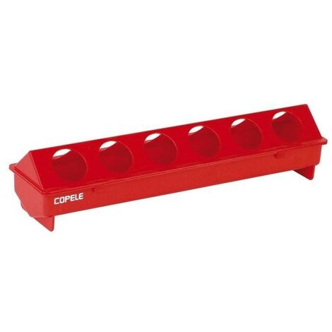 Abbeveratoio per pulcini in plastica con fori 50 cm