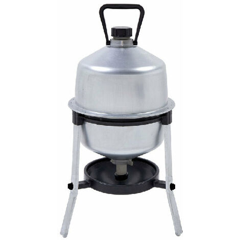 Abbeveratorio con Serbatoio in Lamiera 30L Rocila