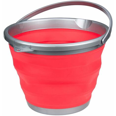 Abbey Camp Bucket Foldable 15 L Coral 21WL-KOG-Uni