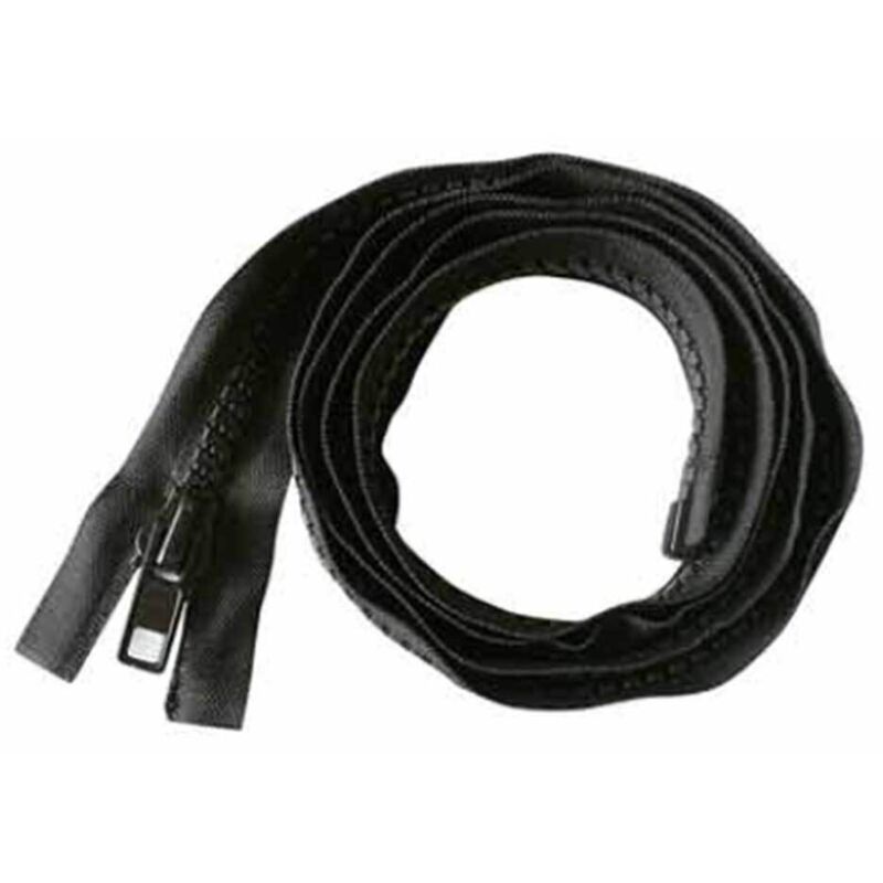 Chiusura di ricambio per tuta LMA 145cm Nero 145cm