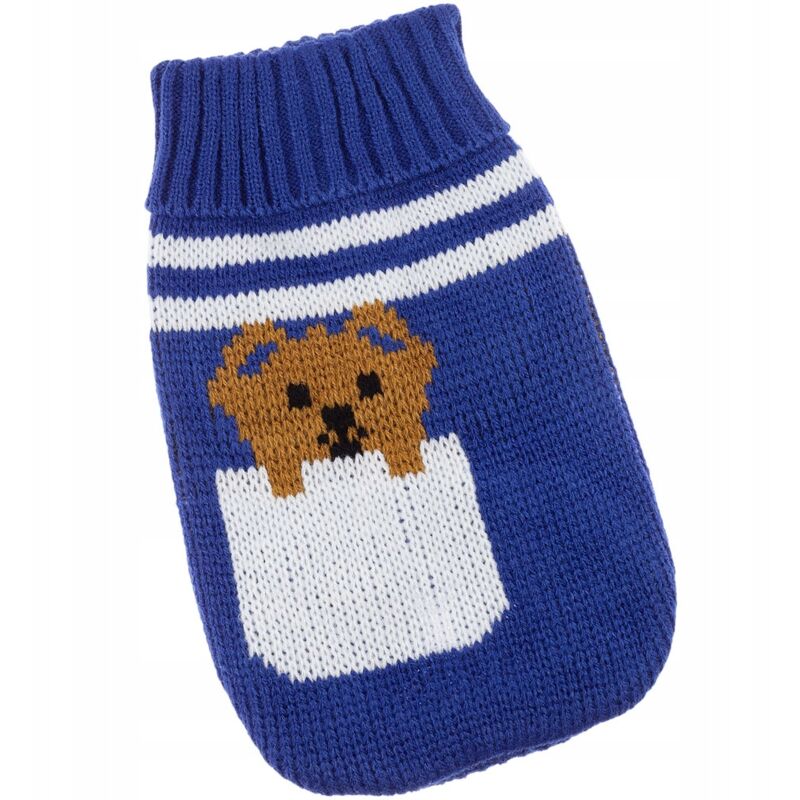 Abbigliamento per cani e gatti MAGLIONE XS abbigliamento invernale CEPŁY MAGLIONE MORBIDO A COLLO ALTO