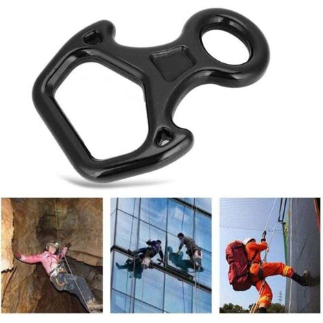 Abbildung 8 Abseilring Kletterabseilgerät - 25KN Abseilgerät Abseilring Kletterausrüstung - Kletterabseilgerät
