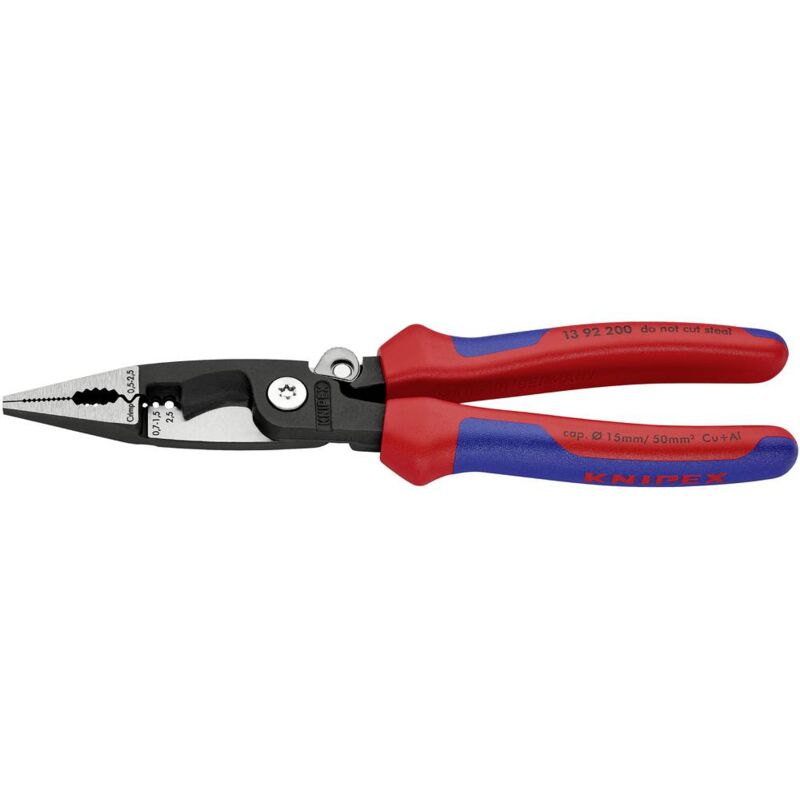 Image of Werk 13 92 200 Pinza multifunzione 50 mm² (max) 0 awg (max) 15 mm (max) - Knipex