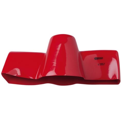 Abdeck- und Schutzhaube mit Schutzisolierung, 100 mm