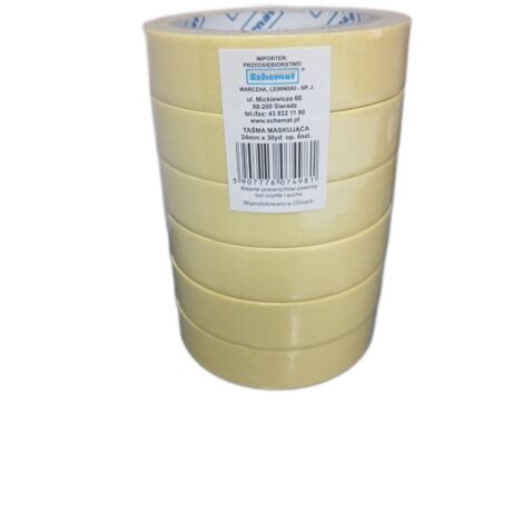 Abdeckband, 24 mm x 27,8 m, 6er-Pack, 4981