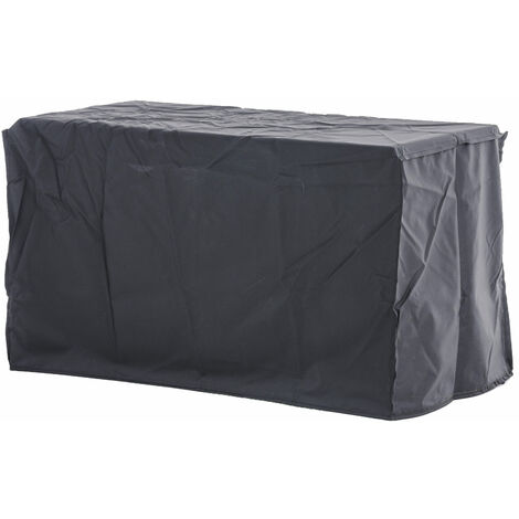 Abdeckhaube 126x71x76 cm Bayamo schwarz