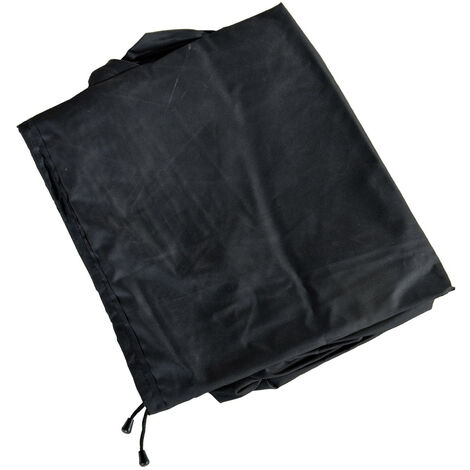 Abdeckhaube 220x75x102 cm Treviso schwarz
