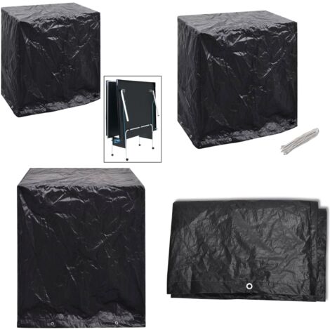 Abdeckhaube für Gartenmöbel und Tischtennistische 160x55x182 cm - Abdeckplane - Gartenmöbelschutz - UV-Schutz - Wasserfeste Abdeckung - Gartenmöbelüberdachung - Home & Living