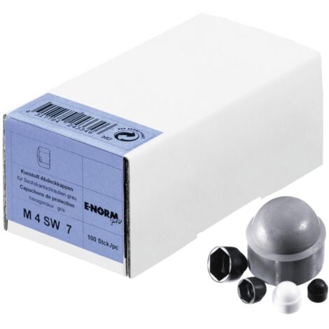 Abdeckkappe für M16 SW24 grau E-NORMpro Polyethylen