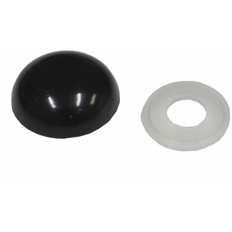 Abdeckkappen Ø 15 mm schwarz Abdeckkappen