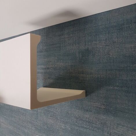 Abdeckleiste NMC L5 ARSTYL Noel Marquet Zierleiste Eckleiste Stuckleiste für direkte Beleuchtung Modernes Design weiß 2 m