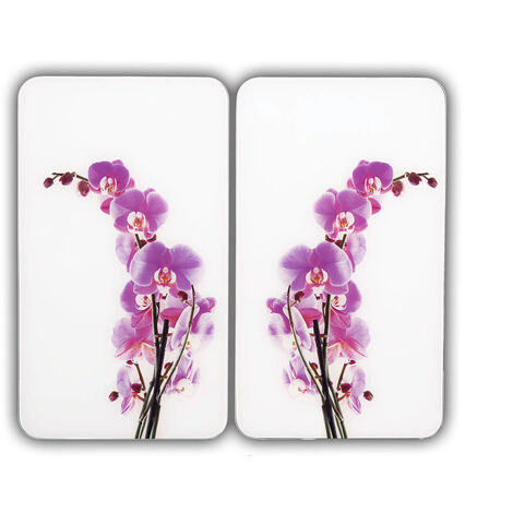 Abdeckpl. Univ. 2er ORCHIDEENBLÜTE WENKO