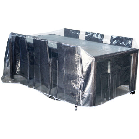 Abdeckplane  210 x 130 x 80 cm transparent