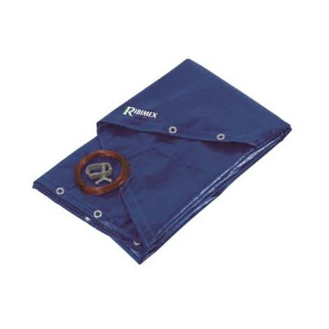 RIBILAND Abdeckplane 6.2 m 140 g/m2 für 5.4 m Pool