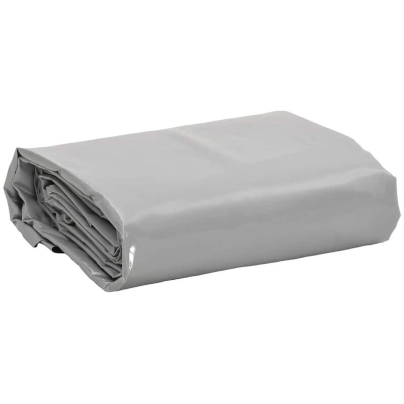 Abdeckplane Grau 4x4 M 650 G/m² Vidaxl