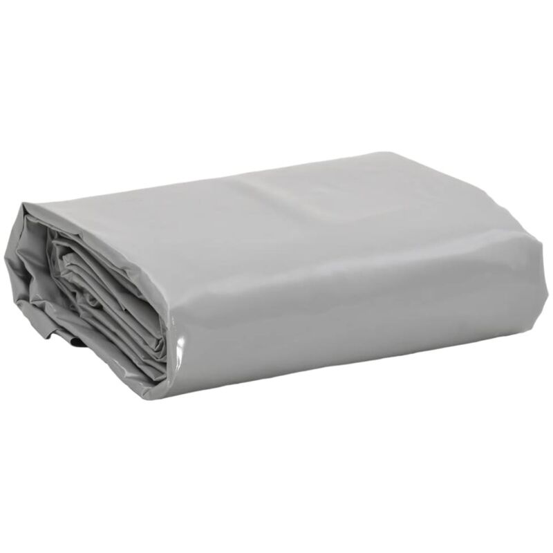 Abdeckplane Grau 4x7 M 650 G/m² Vidaxl