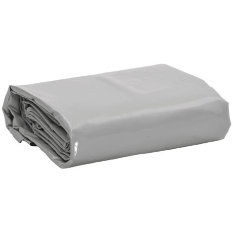 Abdeckplane Grau 1,5x2 m 650 g/m²