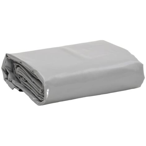 Abdeckplane Grau 2,5x3,5 m 650 g/m²