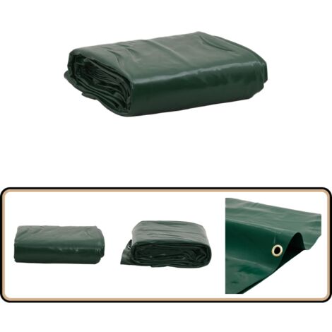 Abdeckplane Grün 1,5x2 m 600 g/m² - Abdeckplane - Planen - Wasserdichte Plane - Wetterfeste Plane - Gartenplanen