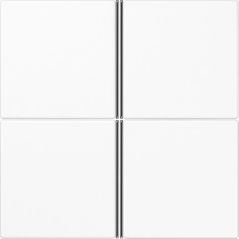 Abdeckplatte Jung ls 404 tsa ww Thermoplast 12x10 cm