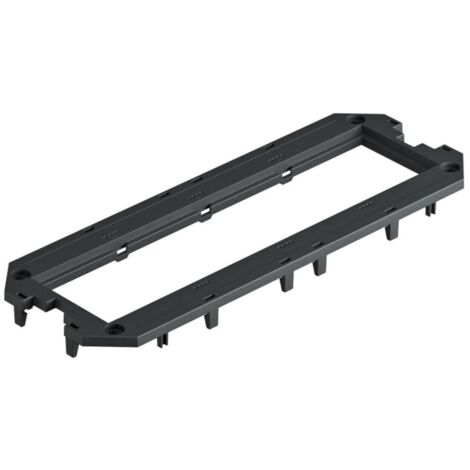 Abdeckplatte Obo Bettermann ut4 p4 Klammerbefestigung 4 Module