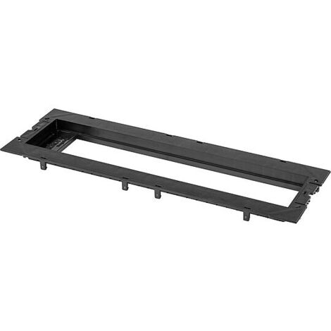 Abdeckplatte Unterflur 4 x 4545, für TSBU, schwarz