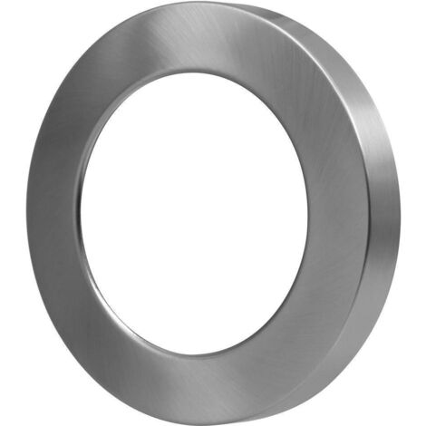 Abdeckring silber für Ein-Aufbaustrahler 12W Ø166 mm