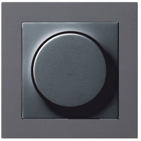 ABDECKUNG DREHDIMMER SYSTEM 55 ANTHRAZIT GIRA 065028